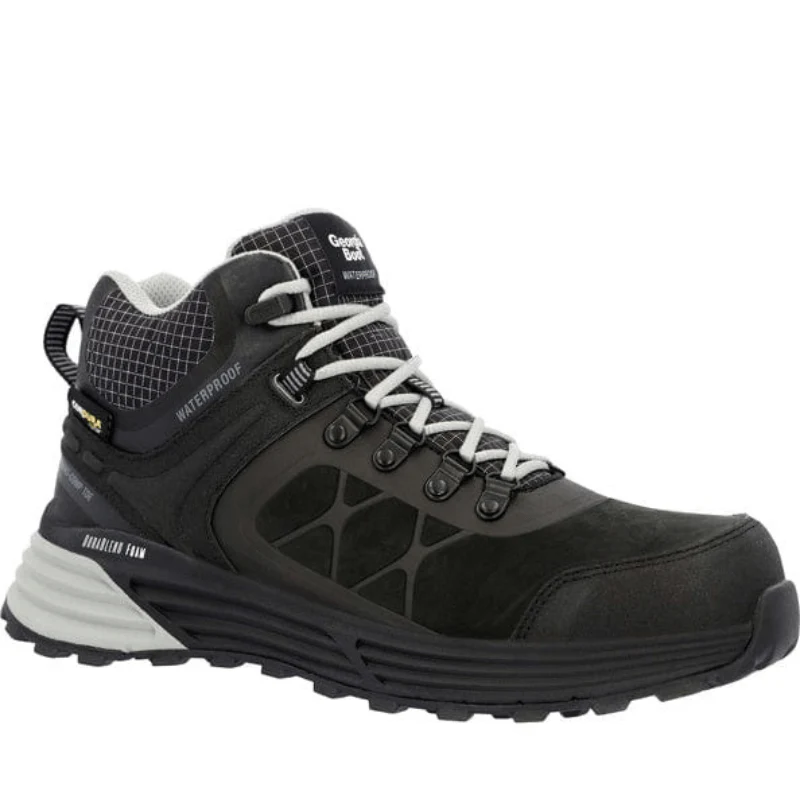 Georgia Boot Men's Durablend Black Sport Composite Toe Waterproof Work Hiker Boot GB00595