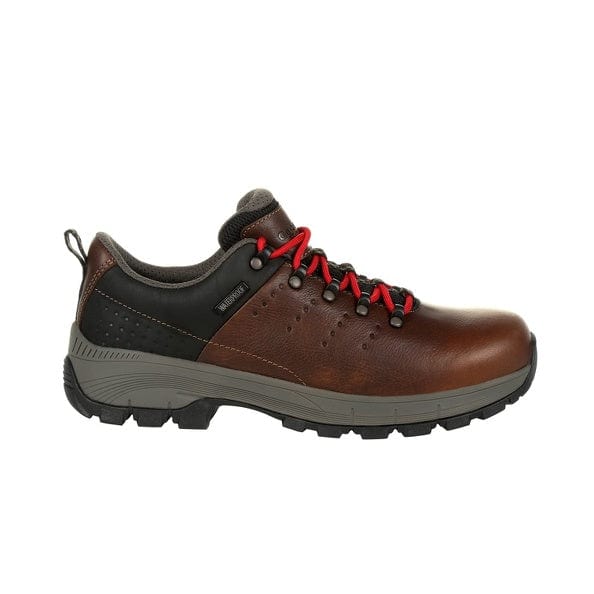 Georgia Boot Men's Eagle Trail Brown Waterproof Oxford Round Toe Work Boot GB00398 - Image 3