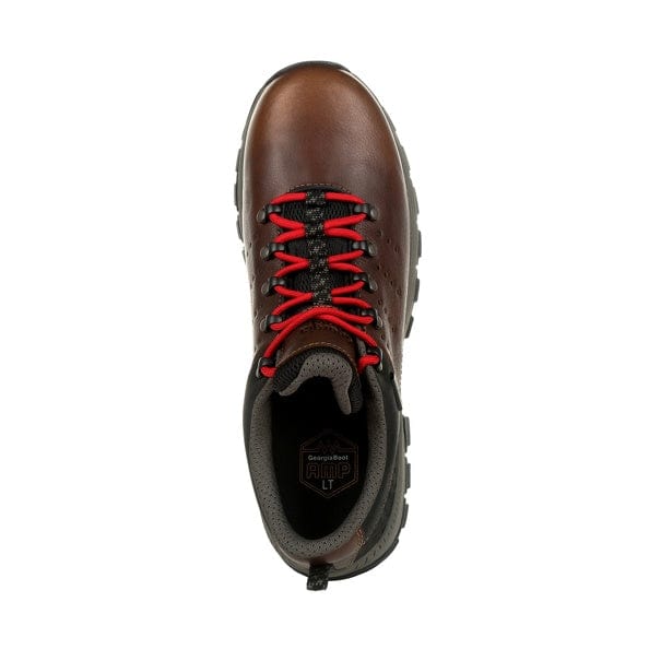Georgia Boot Men's Eagle Trail Brown Waterproof Oxford Round Toe Work Boot GB00398 - Image 6