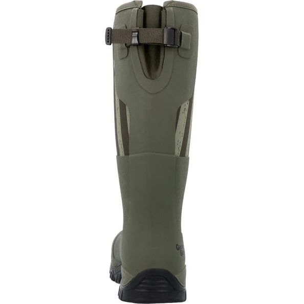 Georgia Boot Men's GBR Dark Green Rubber Pull On Work Boot GB00559 - Image 6