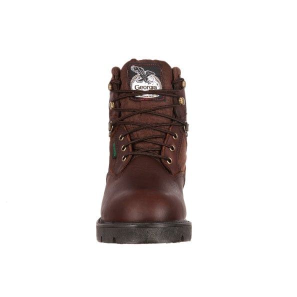 Georgia Boot Men's Homeland Brown Steel Toe Work Boot G105 - Image 4