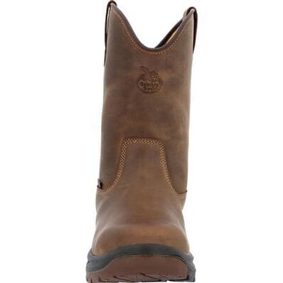 Georgia Boot Men's OT Brown Waterproof Pull On Work Boots GB00523 - Image 5