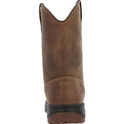 Georgia Boot Men's OT Brown Waterproof Pull On Work Boots GB00523 - Image 6
