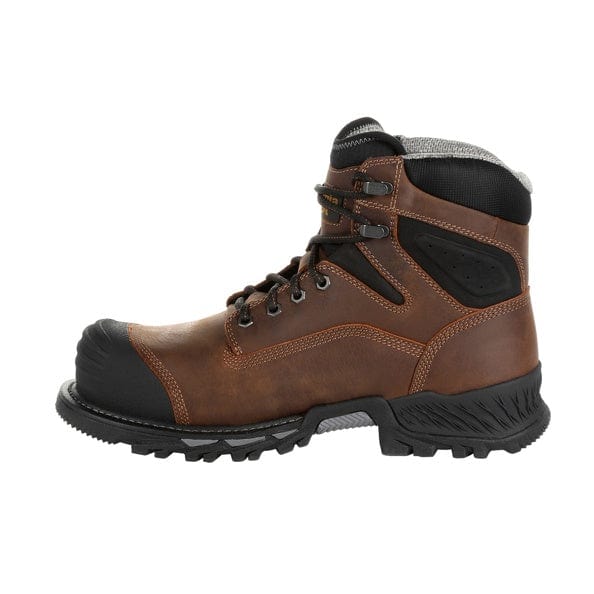 Georgia Boot Men's Rumbler Black and Brown Composite Toe Waterproof Work Boot GB00284 - Image 5