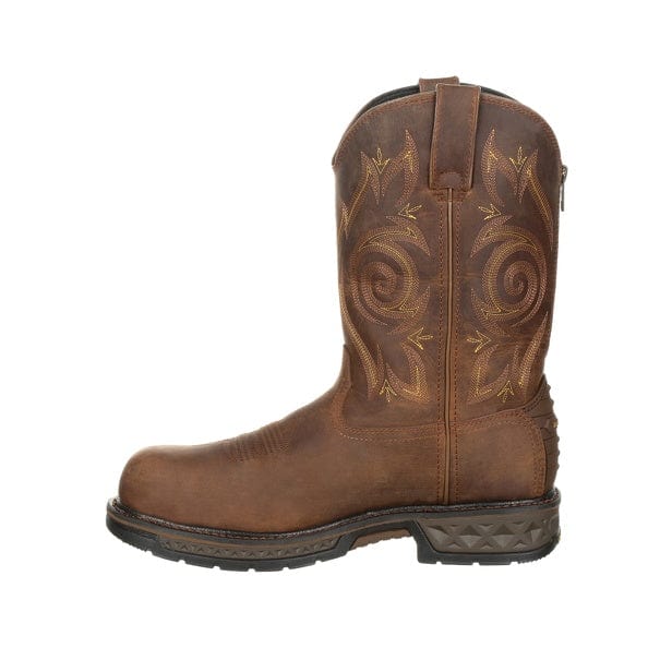 Georgia Boot Men's Wellington Brown Composite Toe Work Boot GB00239 - Image 3