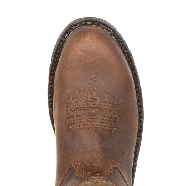 Georgia Boot Men's Wellington Brown Composite Toe Work Boot GB00239 - Image 4