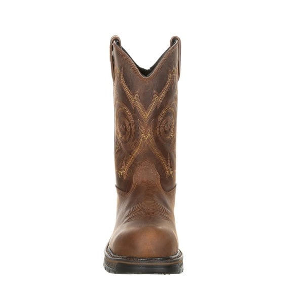 Georgia Boot Men's Wellington Brown Composite Toe Work Boot GB00239 - Image 5