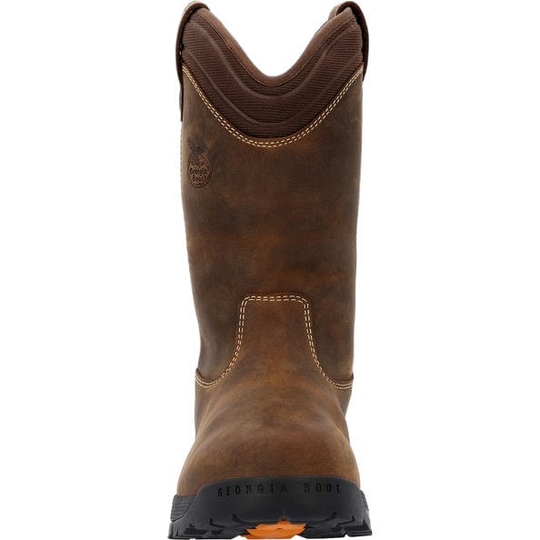 Georgia Boot Men's Wellington Brown TBD Waterproof Work Boot GB00598 - Image 5