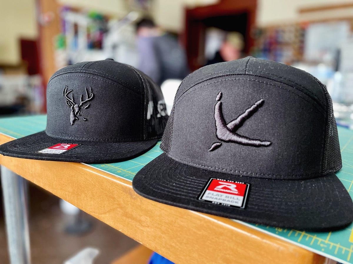 Ghost Black on Black 7 Panels