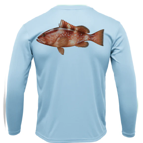 Grouper Long Sleeve UPF 50+ Dry-Fit Shirt - Image 3
