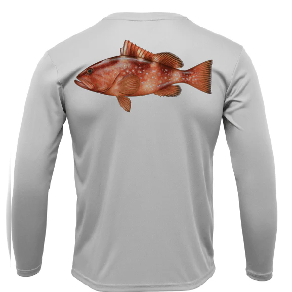 Grouper Long Sleeve UPF 50+ Dry-Fit Shirt - Image 7