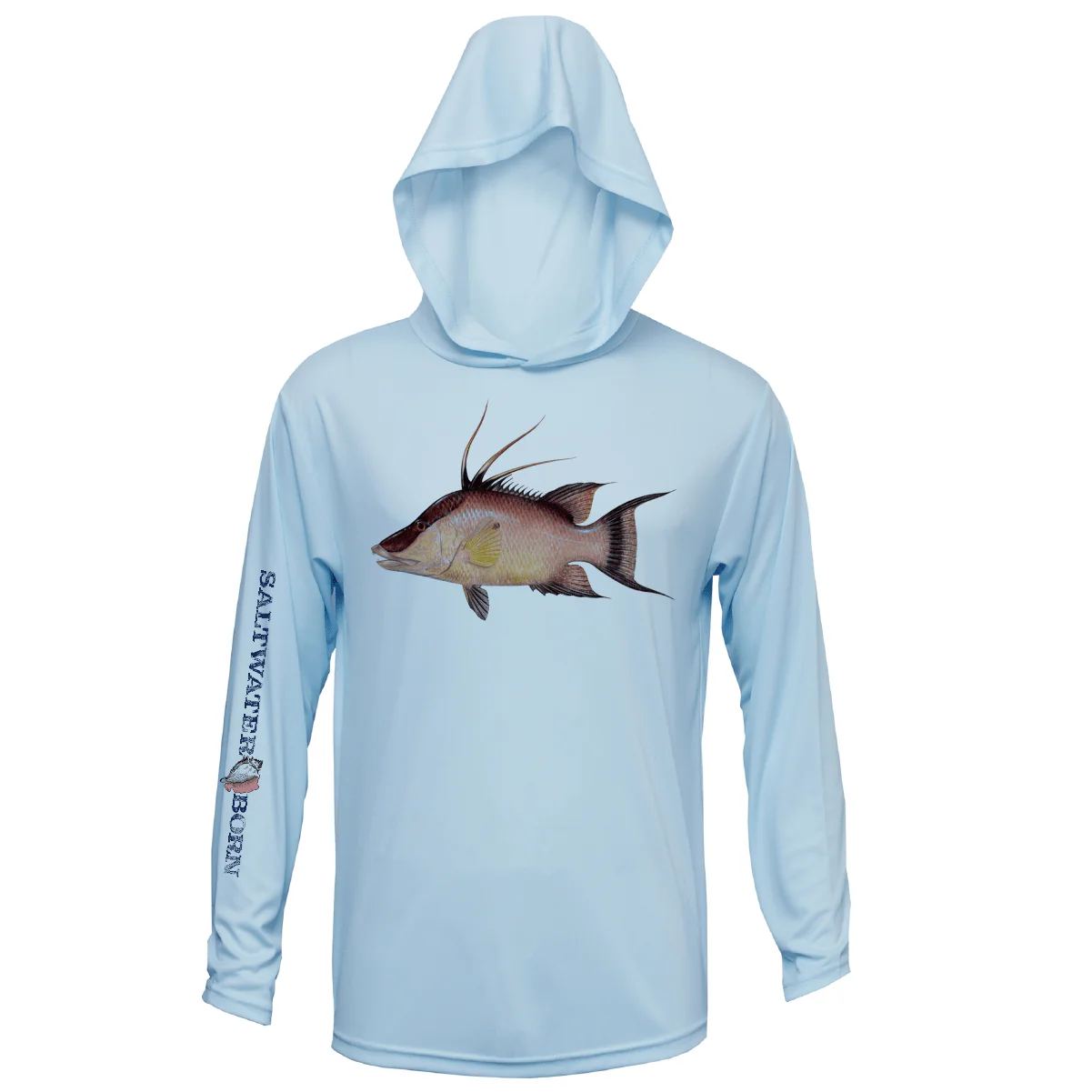 Hogfish Boys Long Sleeve UPF 50+ Dry-Fit Hoody - Image 3