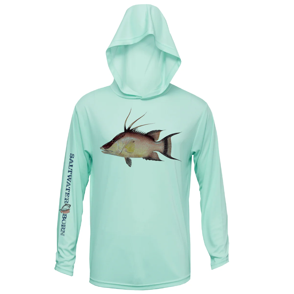 Hogfish Boys Long Sleeve UPF 50+ Dry-Fit Hoody - Image 5