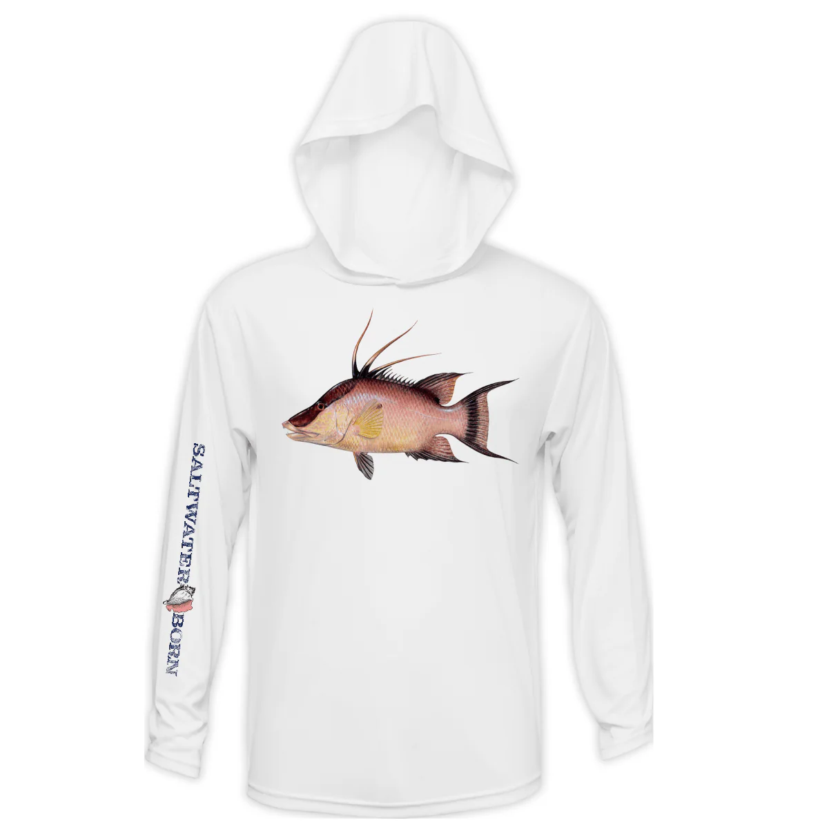 Hogfish Boys Long Sleeve UPF 50+ Dry-Fit Hoody - Image 7