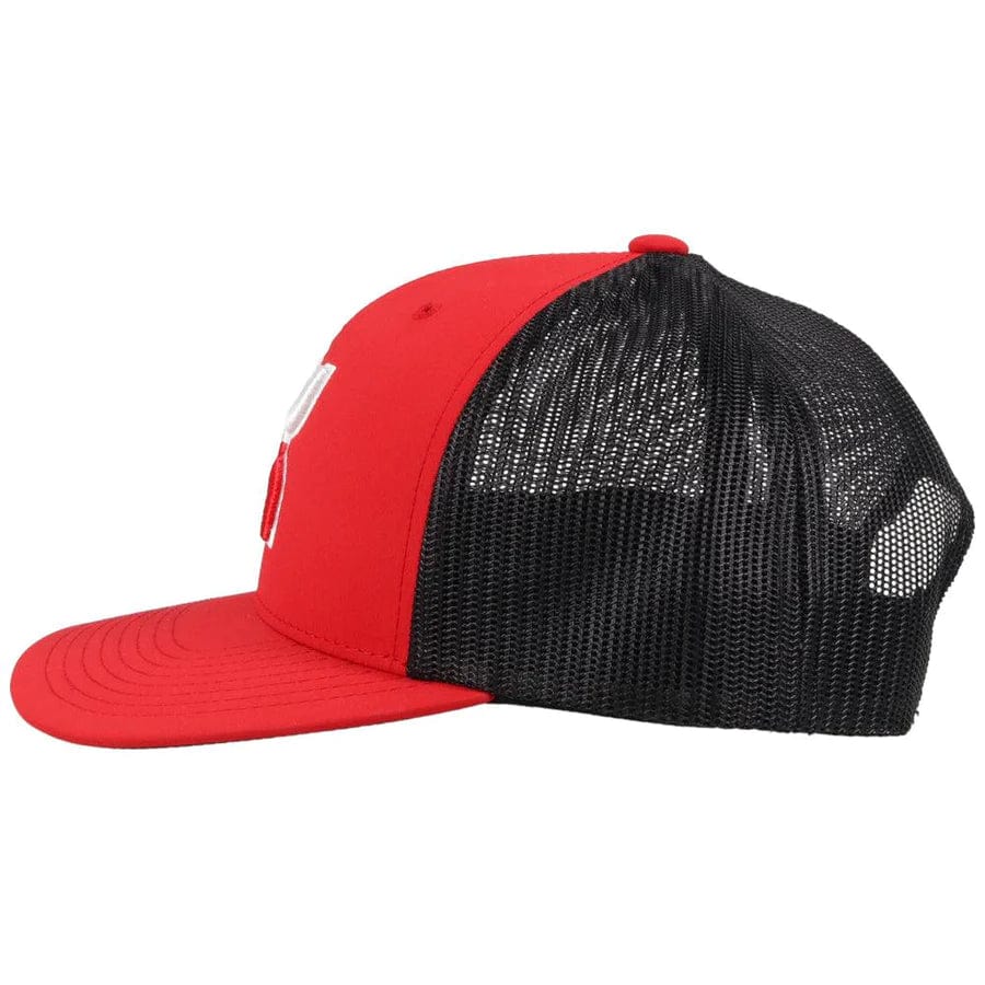 Hooey Men's Boquillas Red Snapback Ball 2118T­RDBK - Image 4