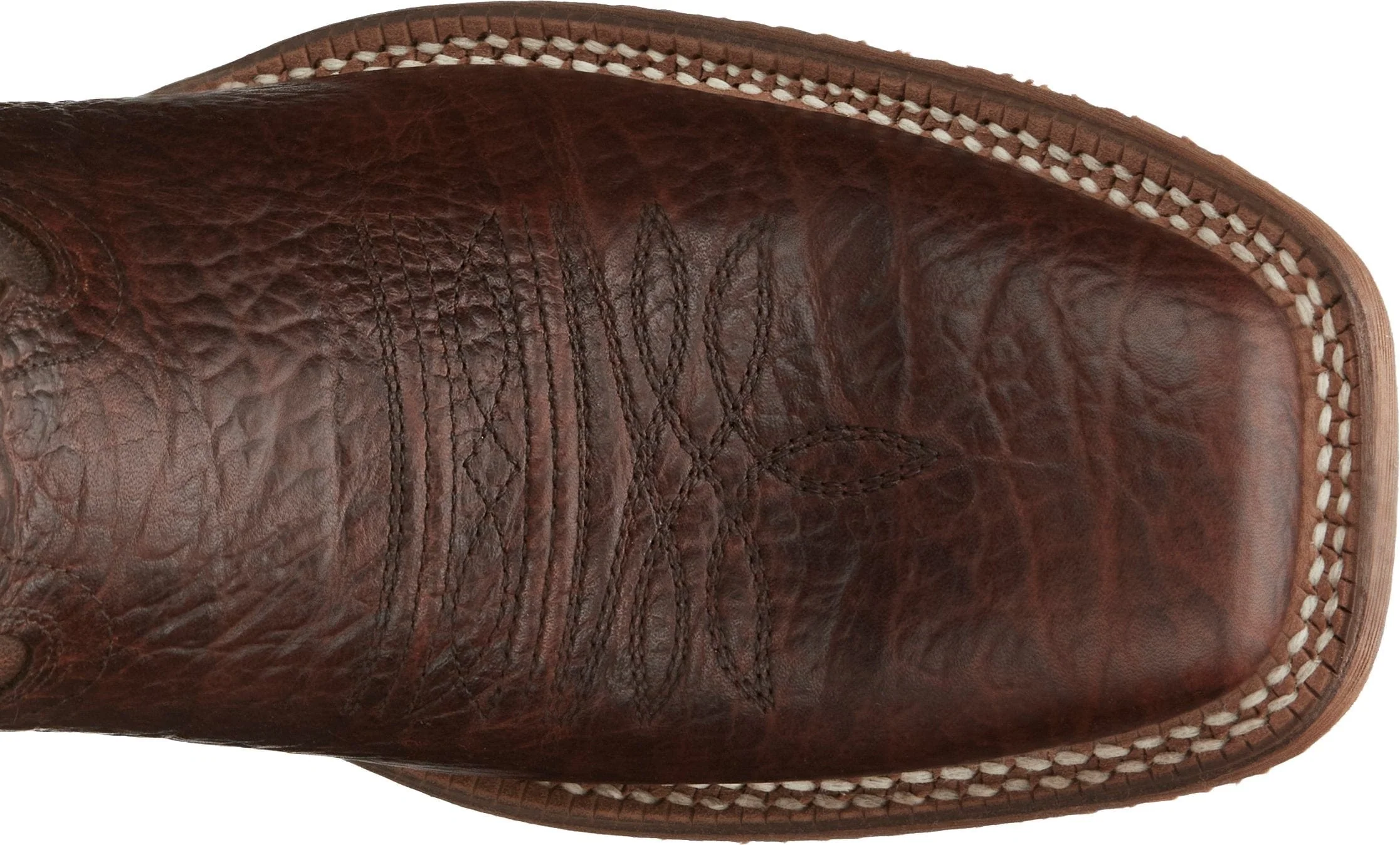 Nocona Men's Henry Vintage Brown Square Toe Western Boots HR5571 - Image 4