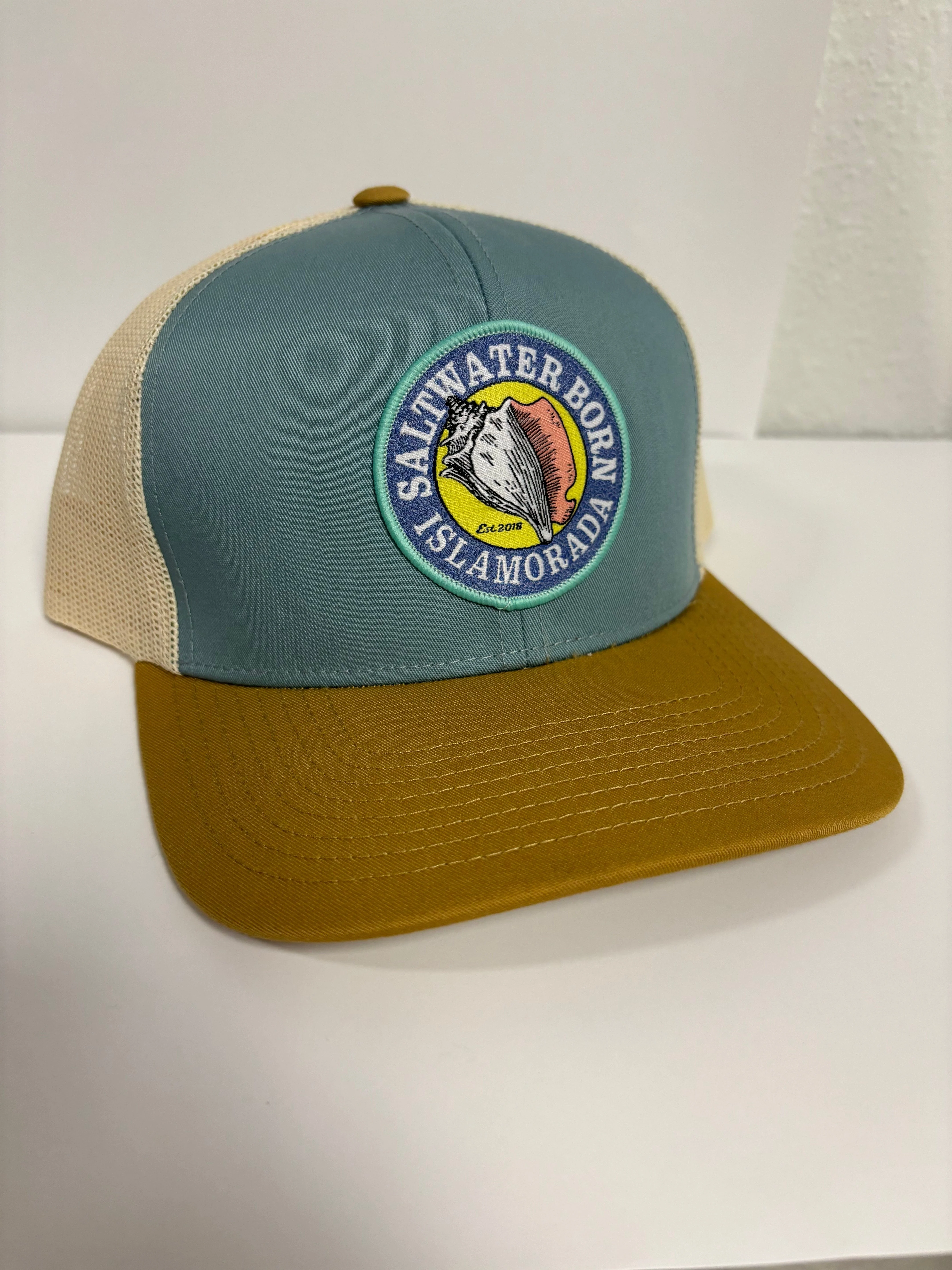 Islamorada Structured Mesh Trucker Hat - Image 3