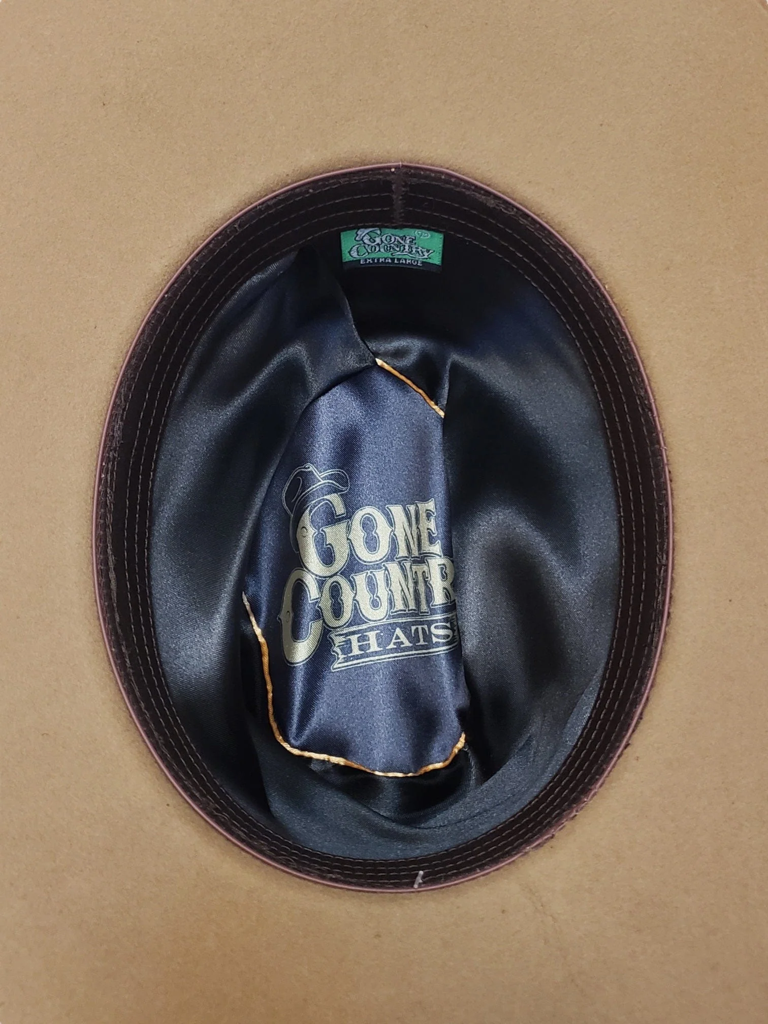 Gone Country Justin Chestnut - Wool Cashmere Cowboy Hat - Image 2