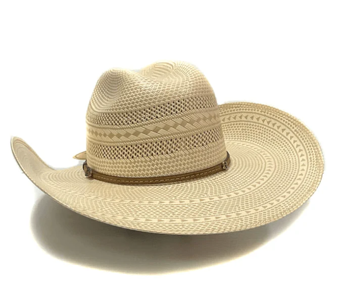 Justin Men’s Bent Rail Ivory Straw Cowboy Hat JS4830HUTS - Image 2