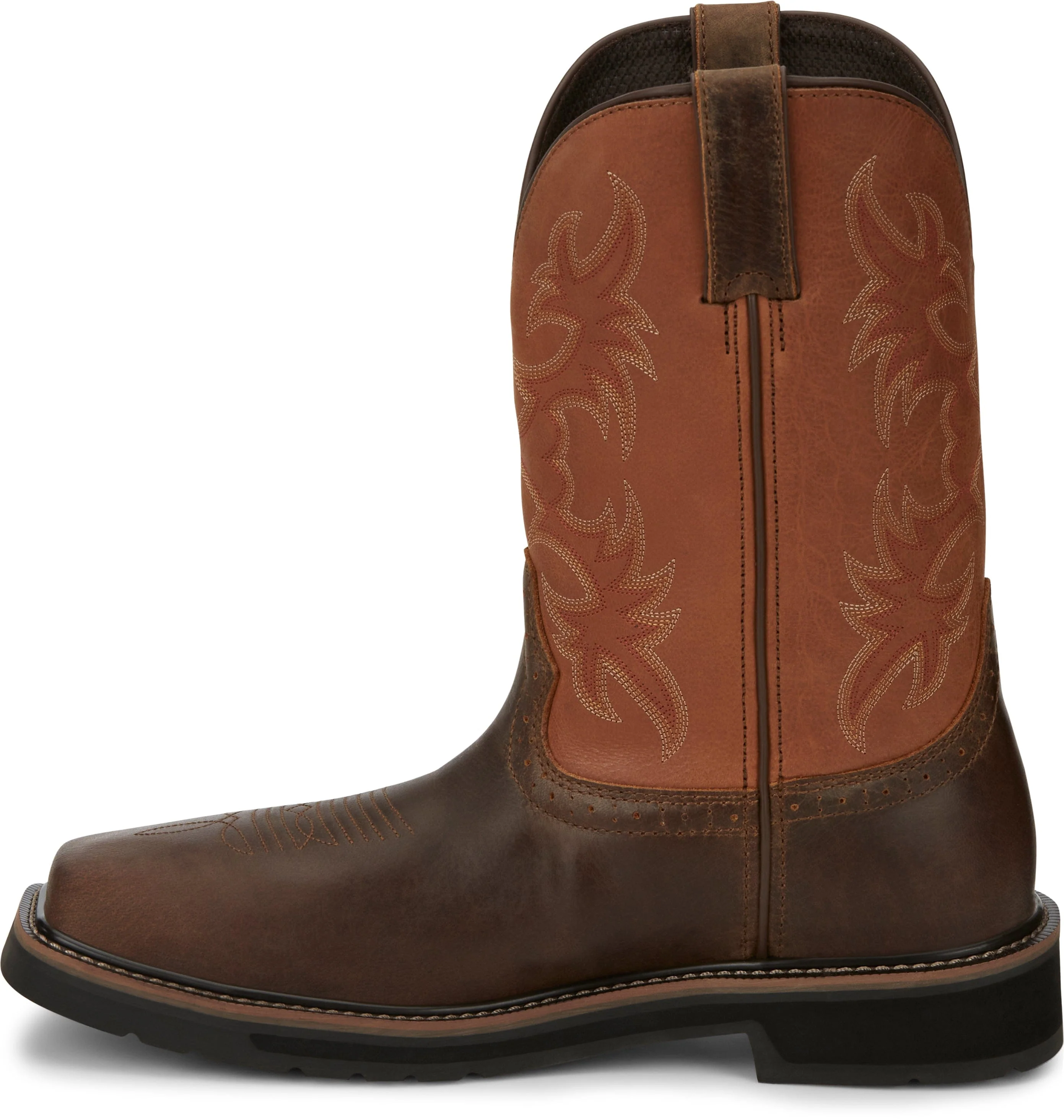 Justin Men's Actuator Brown Composite Toe Static Dissipative Work Boot SE4300 - Image 3