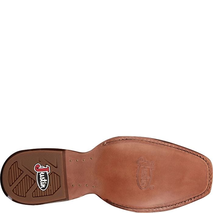 Justin Men's Ante Up Red Goat Western Boots FN7245 - Image 8