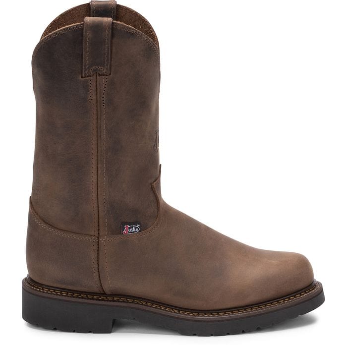 Justin Men's Balusters Bay Gaucho Brown Work Boots 4444 - Image 2