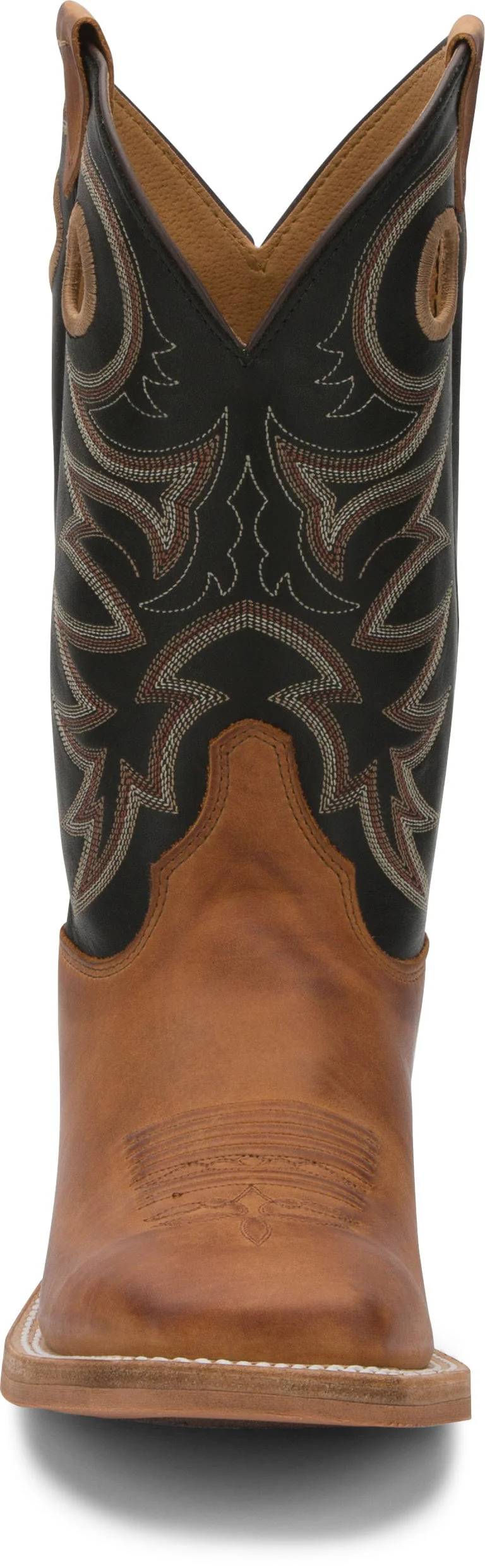 Justin Men's Bent Rail Caddo Copper Brown Western Boots BR740 - Image 4