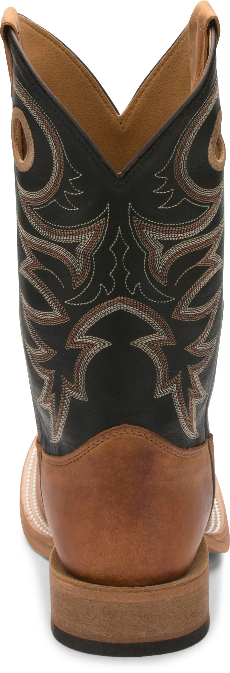 Justin Men's Bent Rail Caddo Copper Brown Western Boots BR740 - Image 5