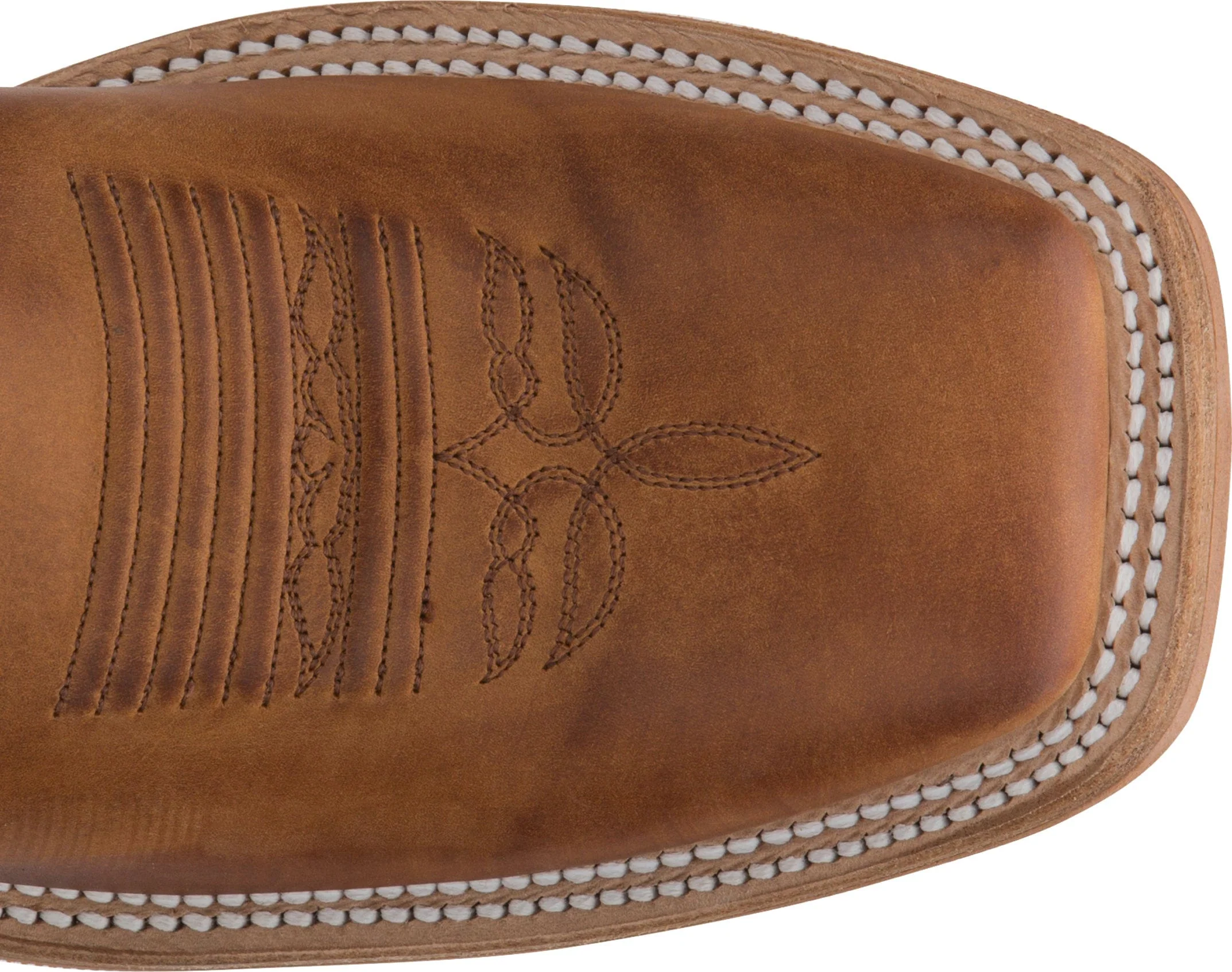 Justin Men's Bent Rail Caddo Copper Brown Western Boots BR740 - Image 7