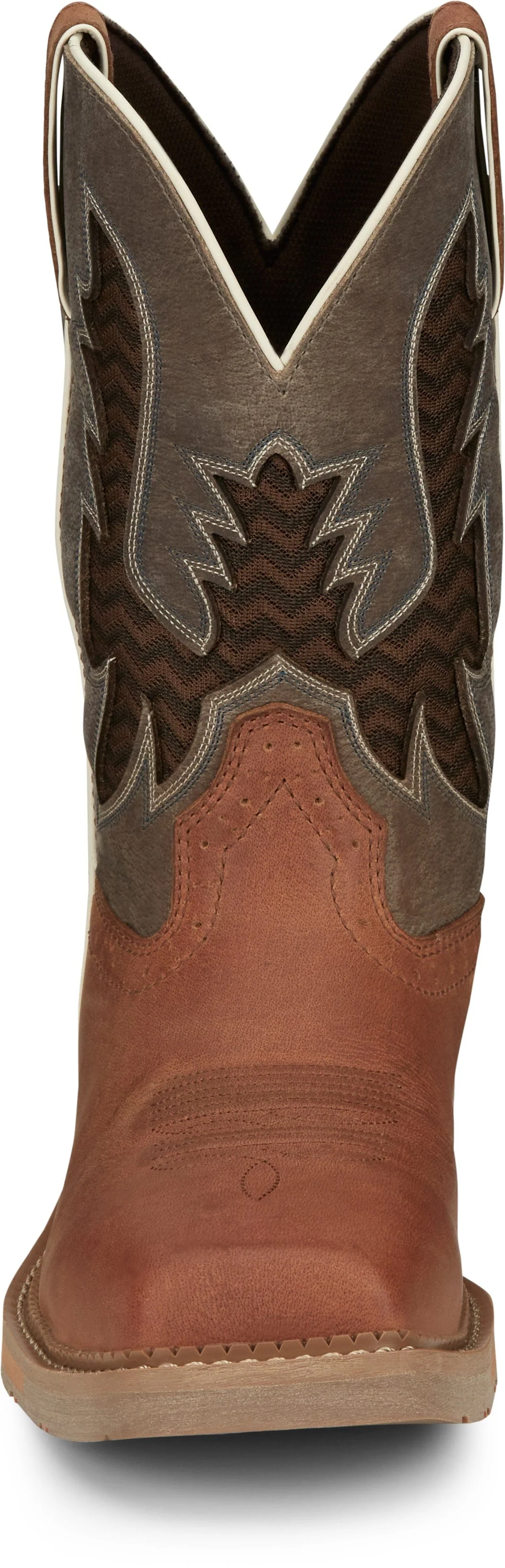 Justin Men's Bolt Light Brown Work Boot SE4110 - Image 6