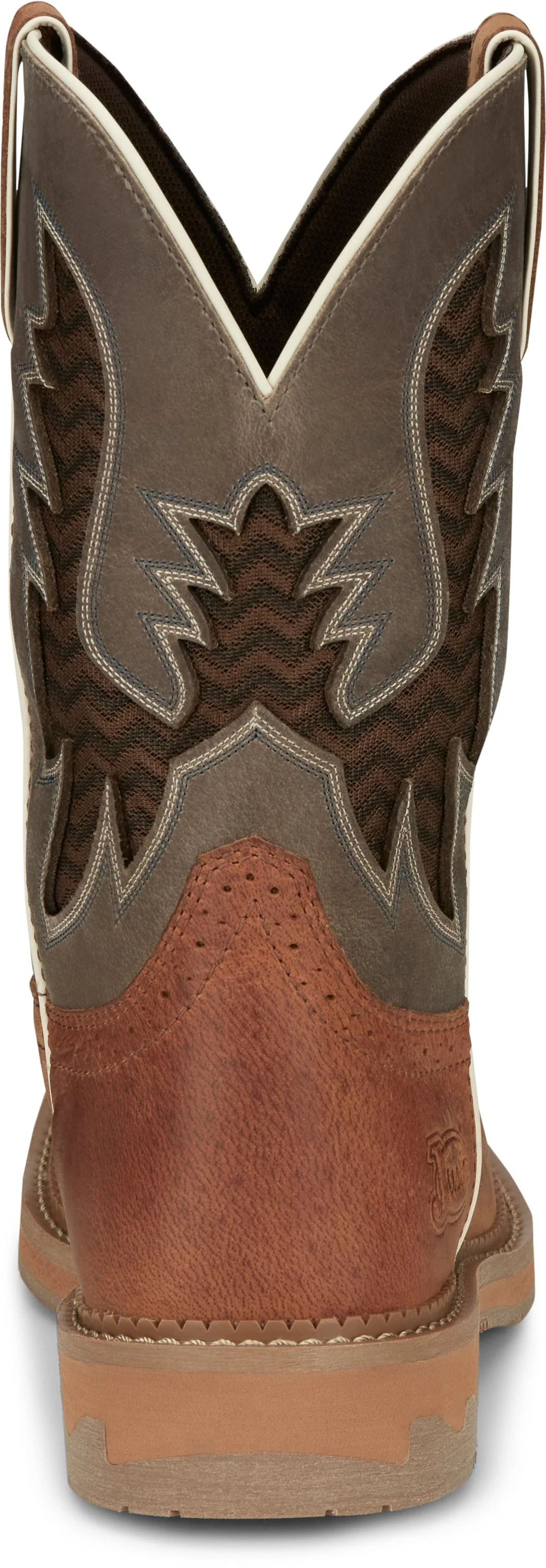 Justin Men's Bolt Light Brown Work Boot SE4110 - Image 8
