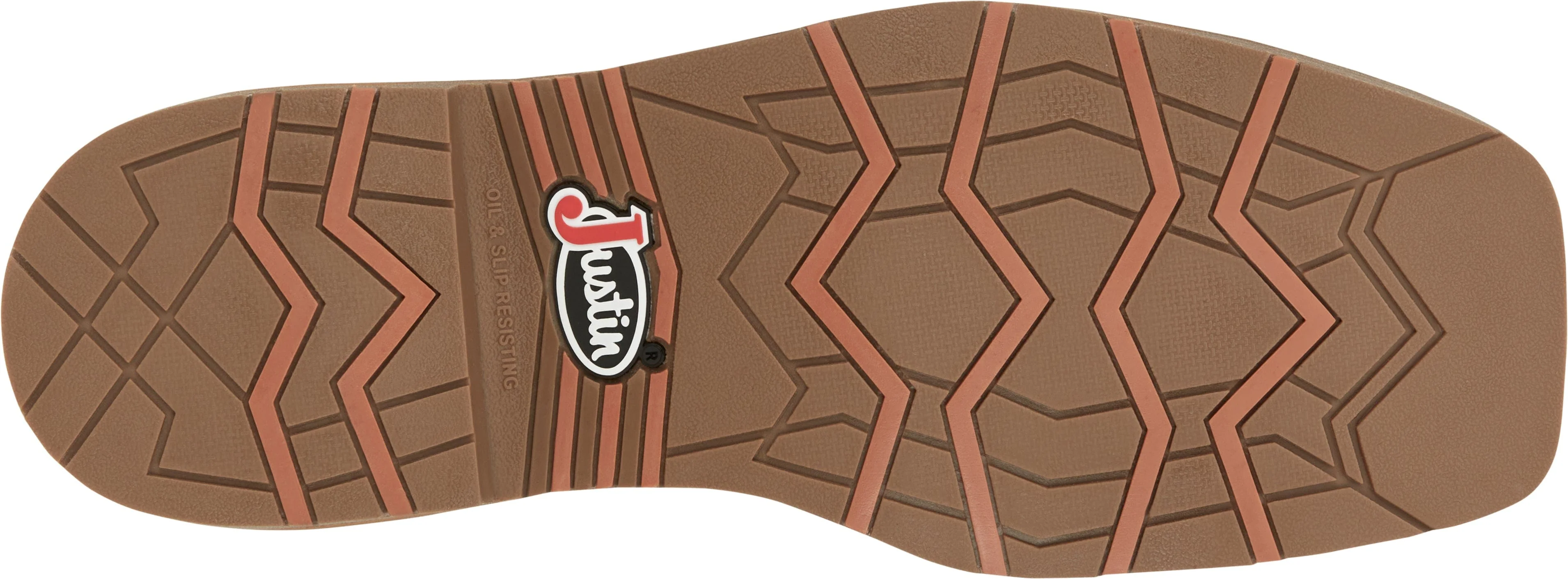 Justin Men's Bolt Light Brown Work Boot SE4110 - Image 9