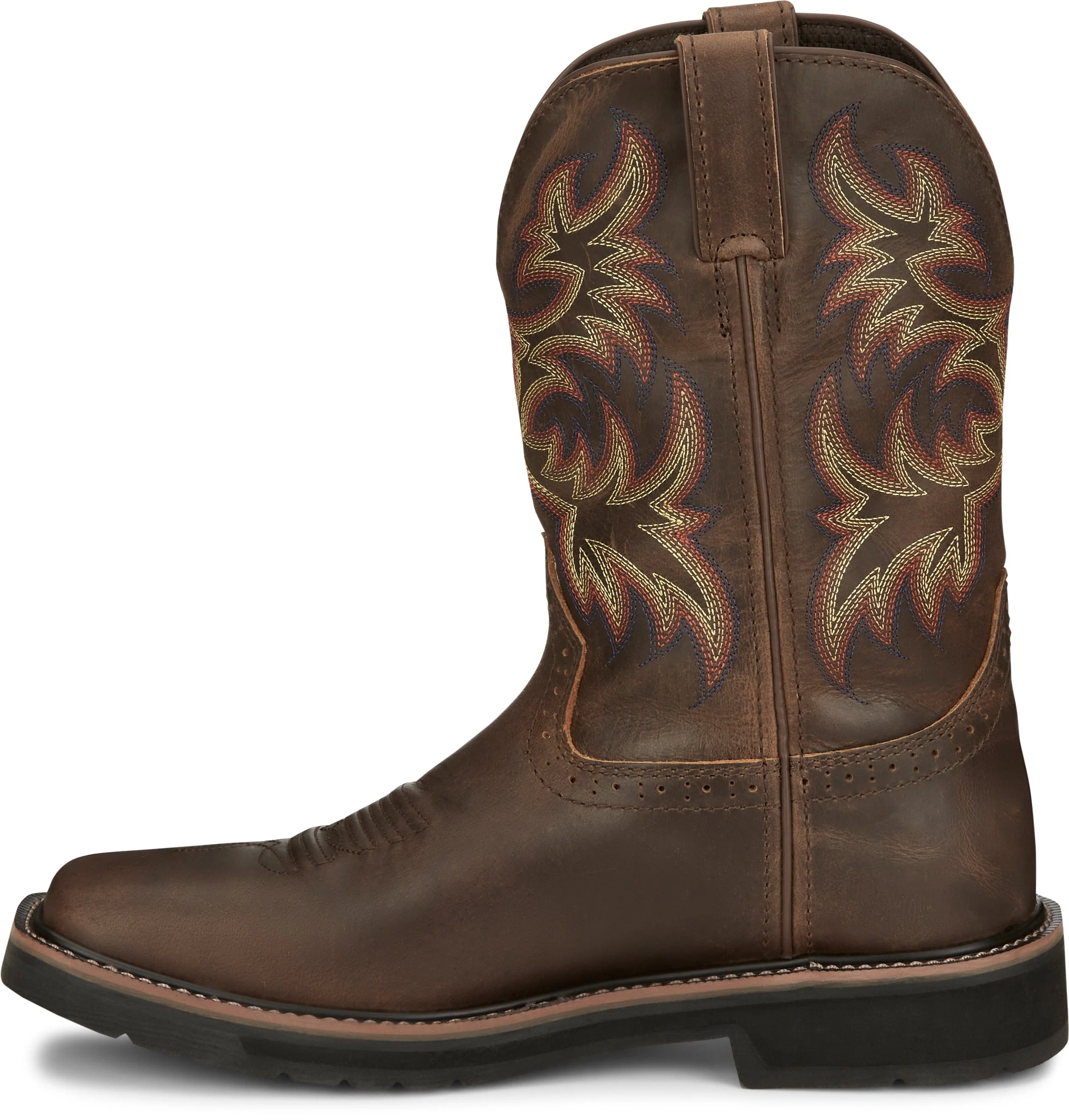 Justin Men's Brown Driller Waterproof Work Boot SE4689 - Image 3