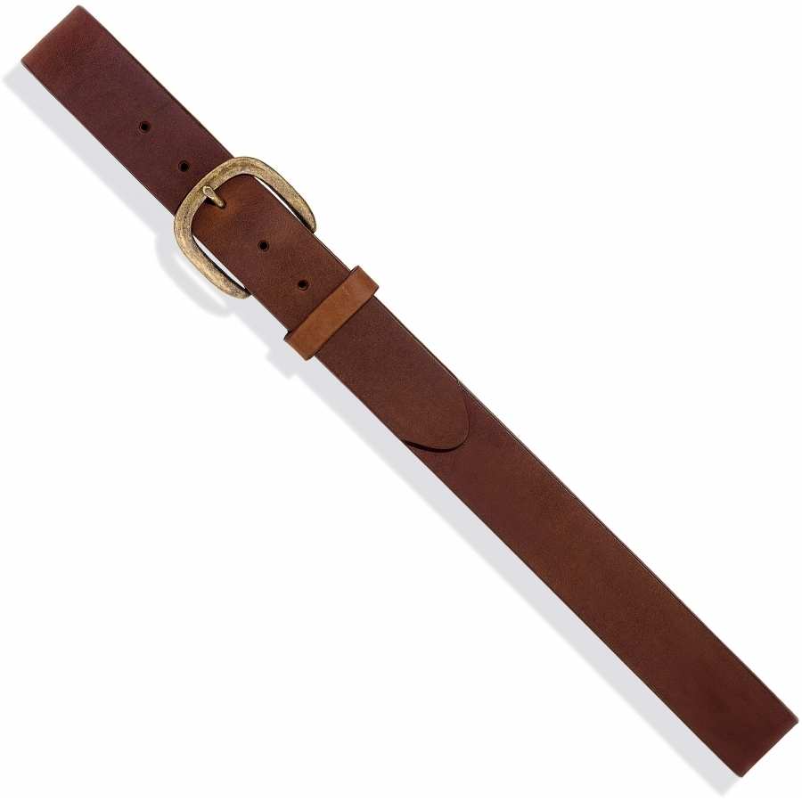 Justin Men's Brown Leather Belt 232BD - Image 2