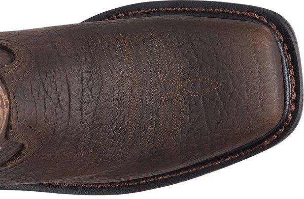 Justin Men's Commander X5 Driscoll Mahogany Ortholite Work Boots WK2110 - Image 4