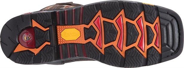 Justin Men's Commander X5 Driscoll Mahogany Ortholite Work Boots WK2110 - Image 7