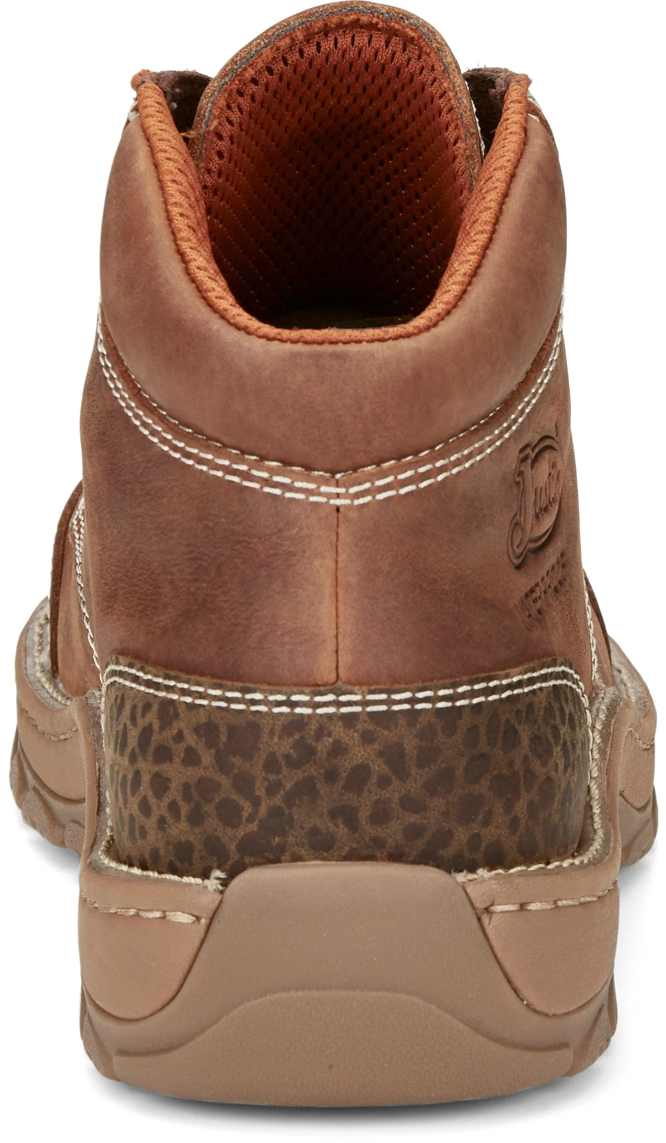 Justin Men's Stampede Corbett Waterproof Barley Brown Work Boots SE252 - Image 8