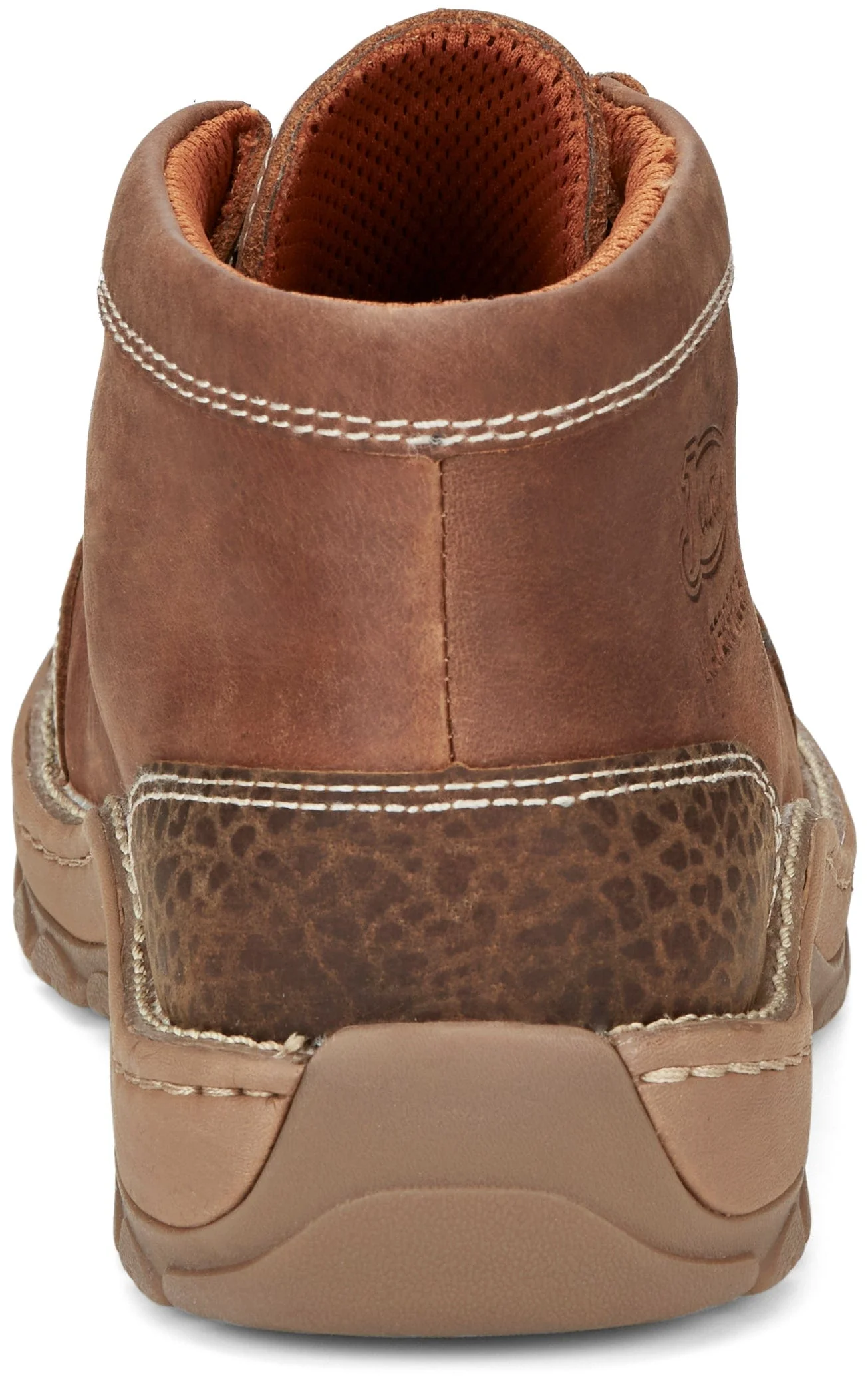 Justin Men's Crafton Barley Brown Waterproof Work Shoe SE251 - Image 7