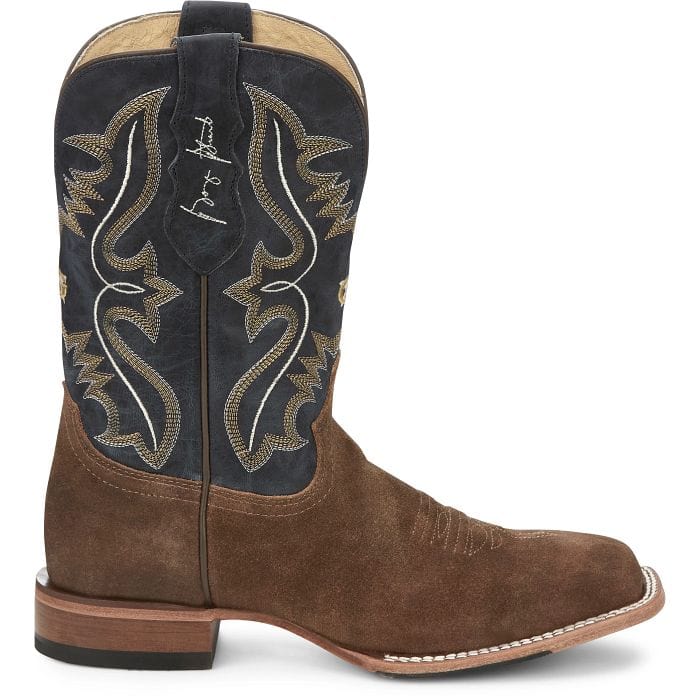 Justin Men's Dillon Waxy Tan Pull On Western Boots GR8015 - Image 2