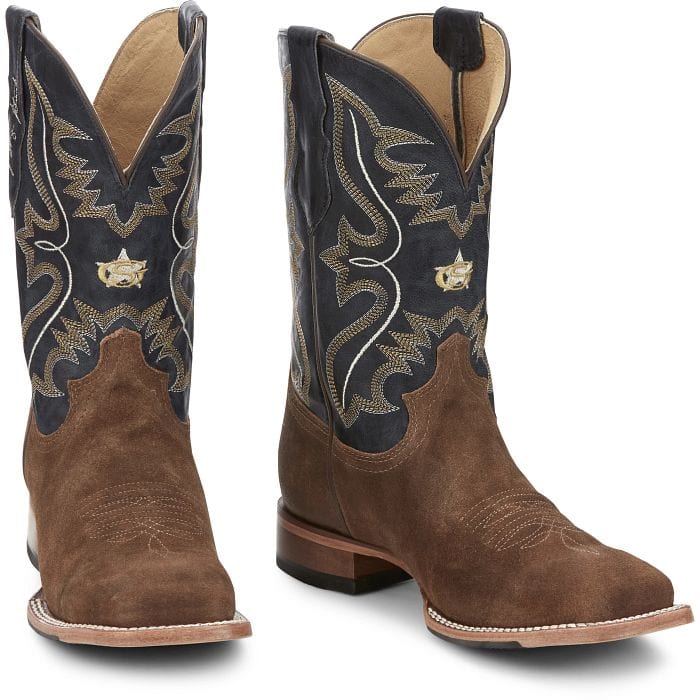 Justin Men's Dillon Waxy Tan Pull On Western Boots GR8015 - Image 8