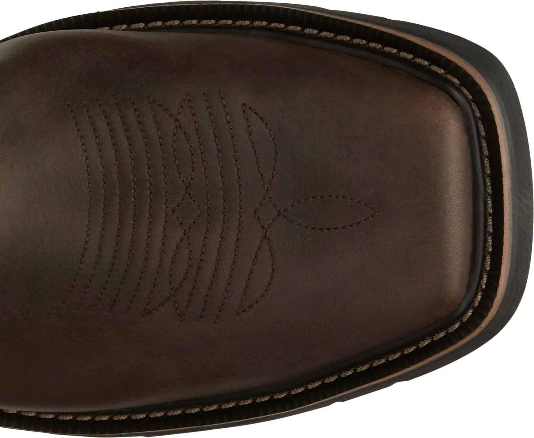 Justin Men's Stampede Driller Dark Brown Steel Toe Work Boots SE4682 - Image 3