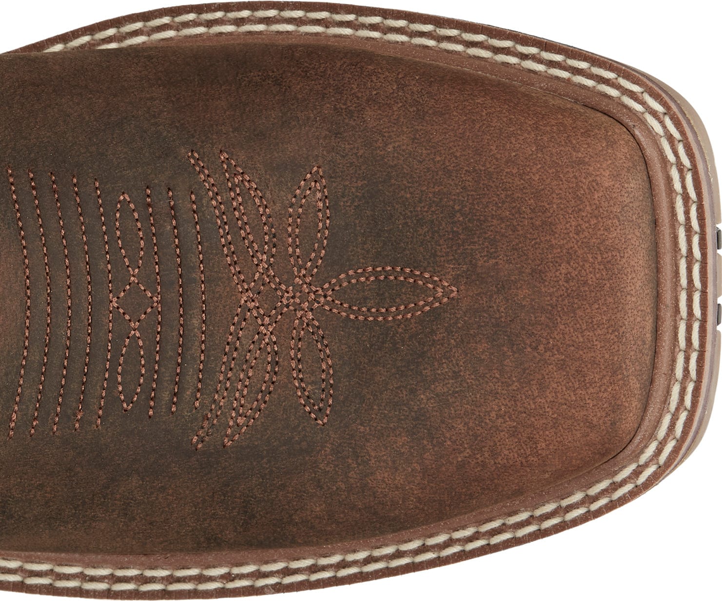 Justin Men's Dusty Cedar Brown Waterproof Western Work Boots GR9063 - Image 5