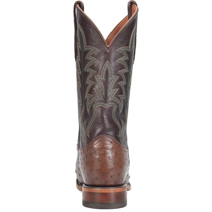 Justin Men's Kango Tobac Brown Rancher Ostrich Exotic Cowboy Boots GR5334 - Image 7