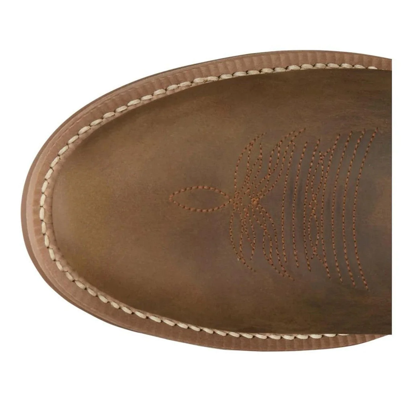 Justin Men's Khaki Brown Wild Bill Round Toe Western Boots FN7351 - Image 4