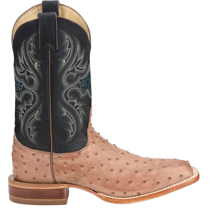 Justin Men's Moseley Coffee Brown Full Quill Ostrich Boots JE5172 - Image 2