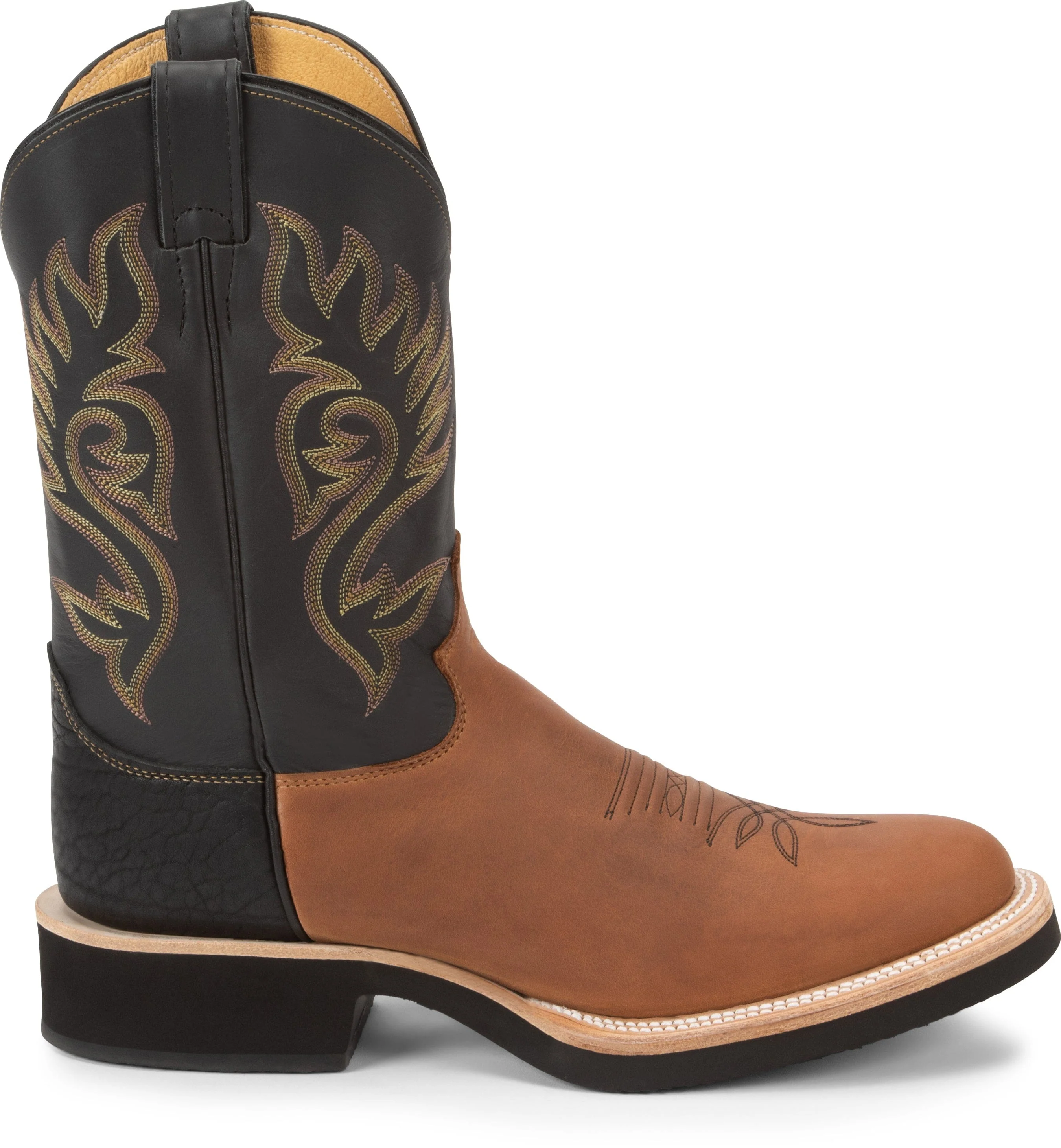 Justin Men's Paluxy Tekno Crepe Brown Western Boots 5008 - Image 2