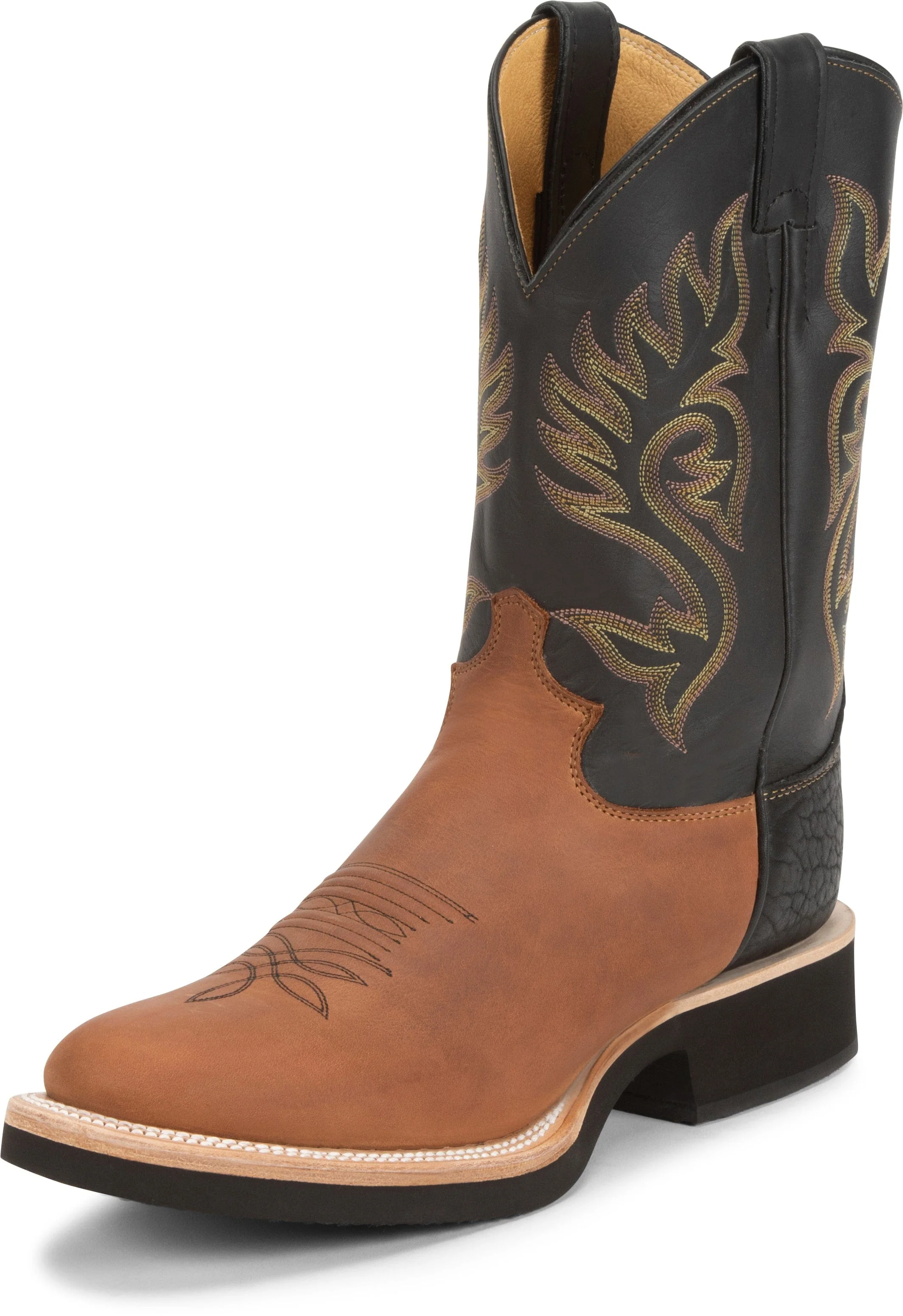 Justin Men's Paluxy Tekno Crepe Brown Western Boots 5008 - Image 3