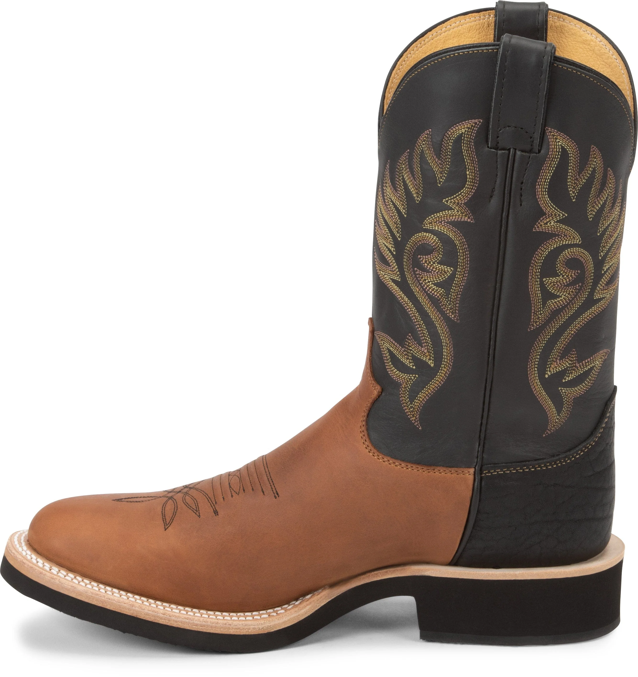 Justin Men's Paluxy Tekno Crepe Brown Western Boots 5008 - Image 6