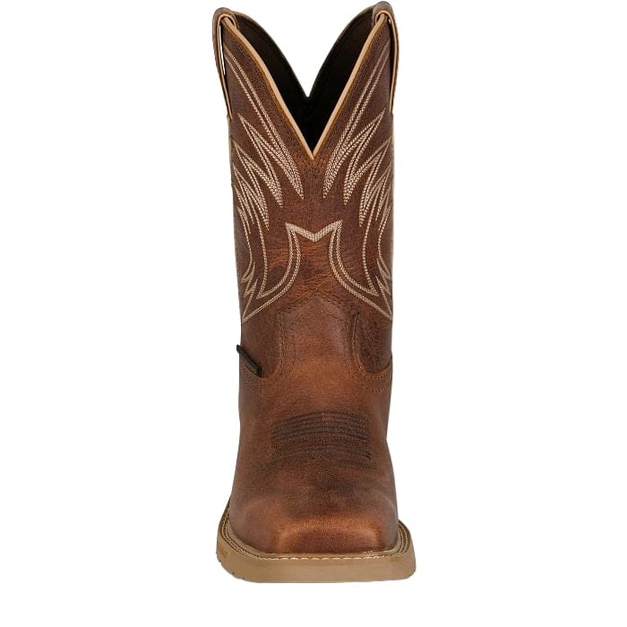 Justin Men's Pecan Daywork Waterproof Western Work Boots SE4242 - Image 3