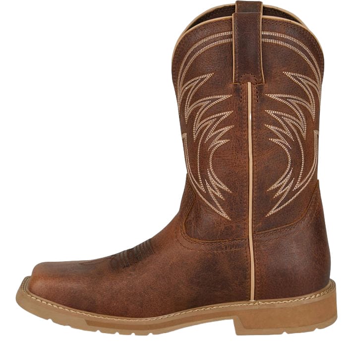 Justin Men's Pecan Daywork Waterproof Western Work Boots SE4242 - Image 4